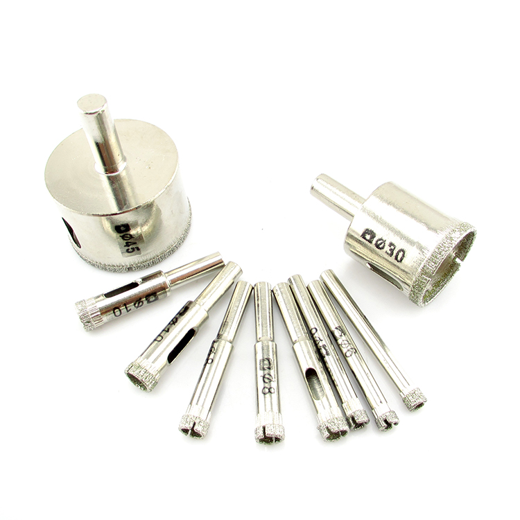 Aotl Austley 3mm-38mm Tool Diamond Glass Driller Glass Drills Tile drilling