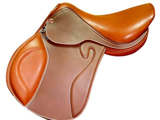 Professional Rider Obstacle Racing saddle genuine leather riding saddle Saddle Layer Bull Leather Saddle full set riding saddles