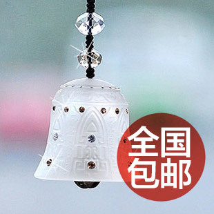 莫华洛德汽车挂件气车饰品小车内挂饰水晶镶钻铃铛气车上
