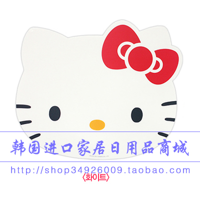 Korea imports HELLO KITTY hyper - large mouse pad keyboard pad laptop pad