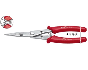 Fuchia F-121A sharp mouth pliers stainless steel straight sharp mouth pliers 8 inch Import pliers straight mouth tip pliers