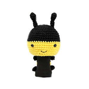 AMIMONO Golf Driver Head Cover Bee Golf No. 1 wood pole cover