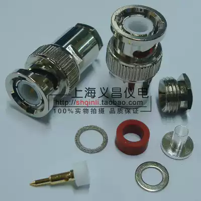 RF connector RF connector BNC-J3 Q9 BNC head 50-3 feeder male mount