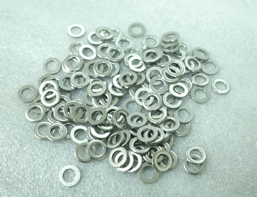 Taiwan Spoke Gasket Bar Cap Gasket Stainless Steel Reinforcement Ring Gasket Suitable for Carbon Fiber Wheel Frame~~Hidden Hole