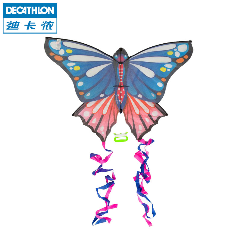 迪卡侬 单线大风筝 蝴蝶风筝 长尾巴蝴蝶 71163 TRIBORD
