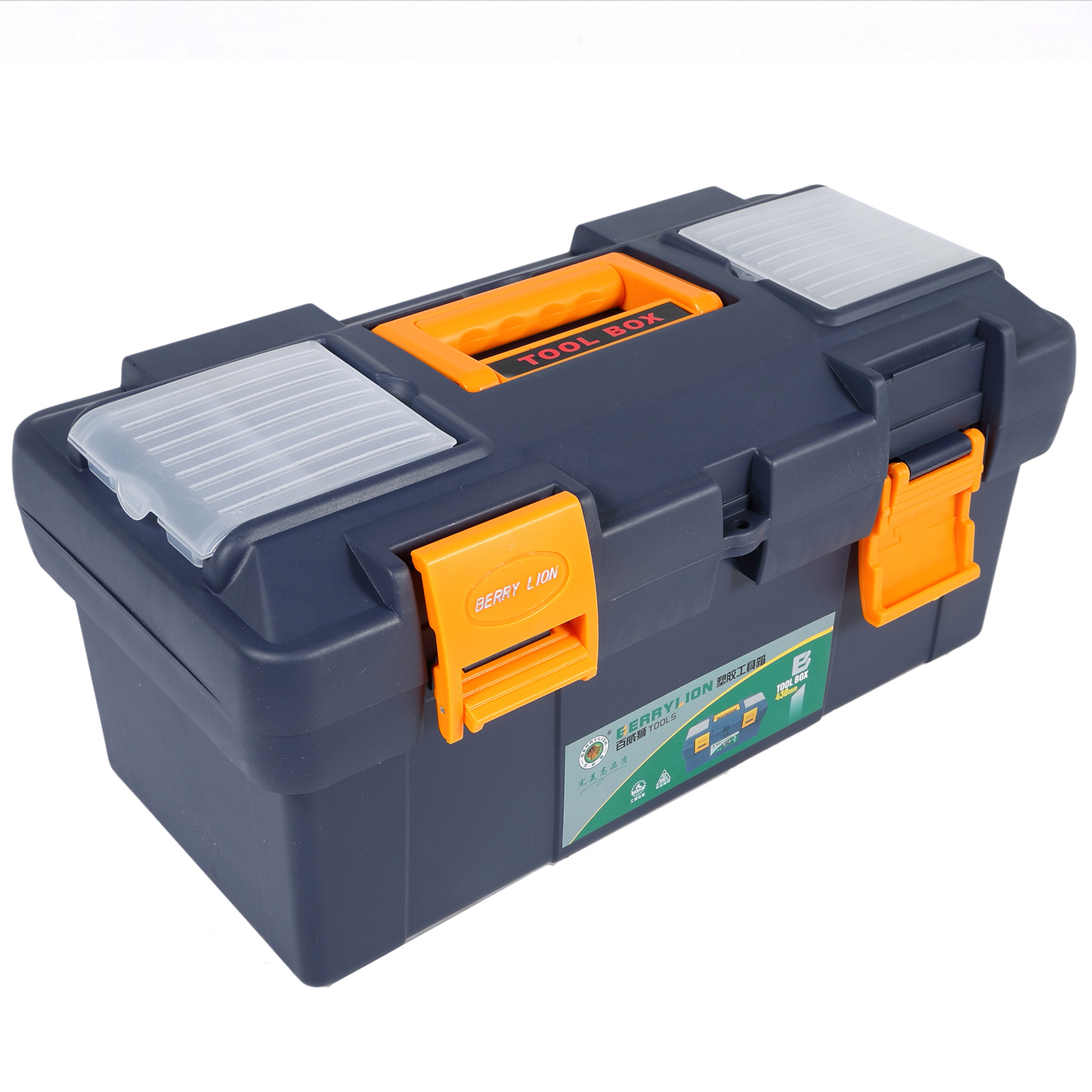 Budweilion Kit Parts Box Home Multilayer Big Hardware Plastic Multifunction On-board Toolbox 
