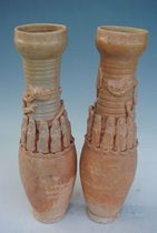 White glaze conversion bottle soul bottle Dragon and Tiger bottle barn