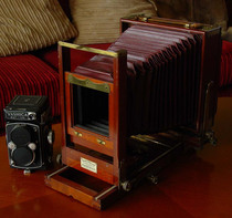 7 inch red cavity exterior - Empire No 2