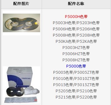 Puprint power P5003H P5006H original dress ribbon puprint force P7003H ribbon supply P7006H ribbon