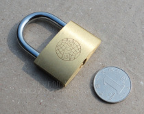 (Earth) 40mm copper padlock