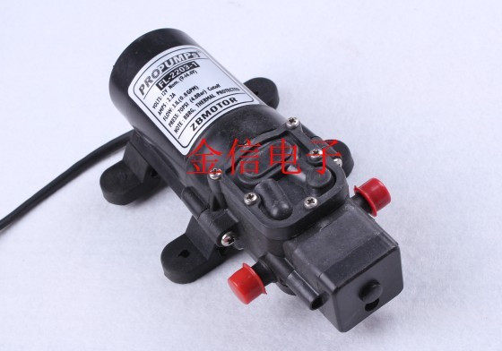 12V small water pump FL-2203 DC micro pressure switch water pump diaphragm pump spray pump car wash water pump