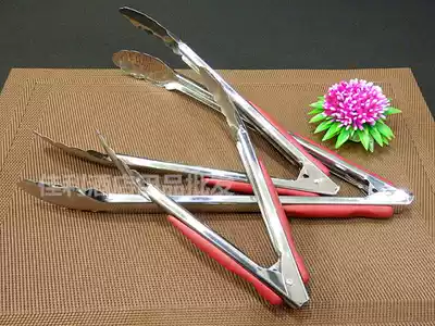 Buffet clip stainless steel food clip lengthy barbecue clip food clip cake clip bread clip grill clip