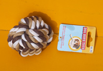 Exit Foreign single RENA PET Pet toy Tooth Cotton Rope Ball resistant to biting toy
