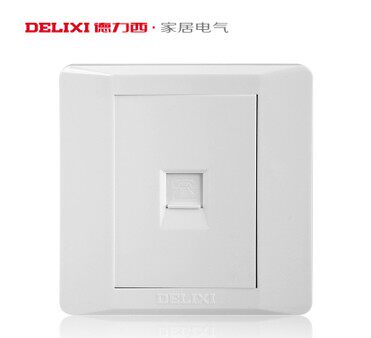 Delixi 86 switch socket CD210 series Phone socket panel()