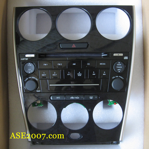 FAW Mazda6 single disc CD player with panel pure original without USB function
