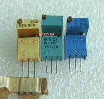 Original imported 3296 multi-coil precision adjustable resistor 100R BOURNS1K UK Spectrol