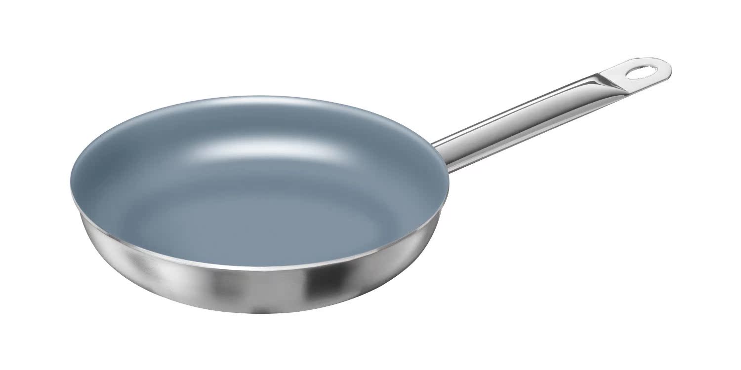 100% German original imported Zwilling stainless steel non-stick flat frying pan 20 24 28 32 spot