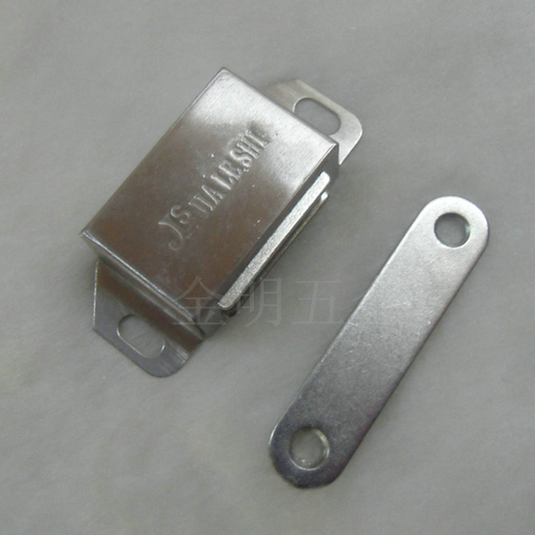 Large 304 stainless steel cabinet suction strong wooden door cabinet suction small door suction cabinet door magnetic door suction touch beads magnetic touch