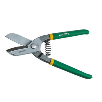 WeLEGACY iron sheet sheared hand tool with spring sheet metal scissors quality stainless steel thin white sheet metal scissors