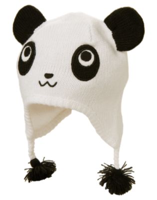 Gym Panda Baby Girl Knit Cap for Girls