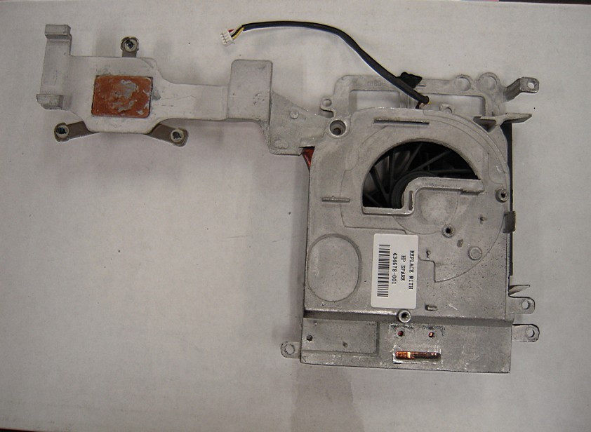HP HP DV9000 intel fan radiator 434678-001