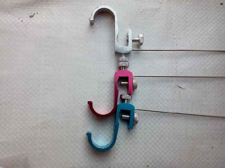 Aluminum alloy head stainless steel stall needle decoupled off fish unloading fish decoupling machine table fishing for competitive fish special decoupled machine single needle