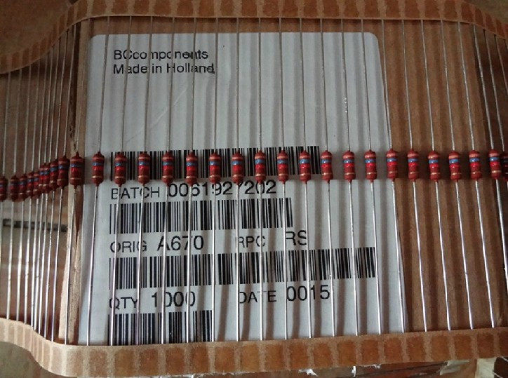 PHILIPS Philips VISHAY Weisei BC 1 4W 25W 0 25W oxide film resistance (full series)