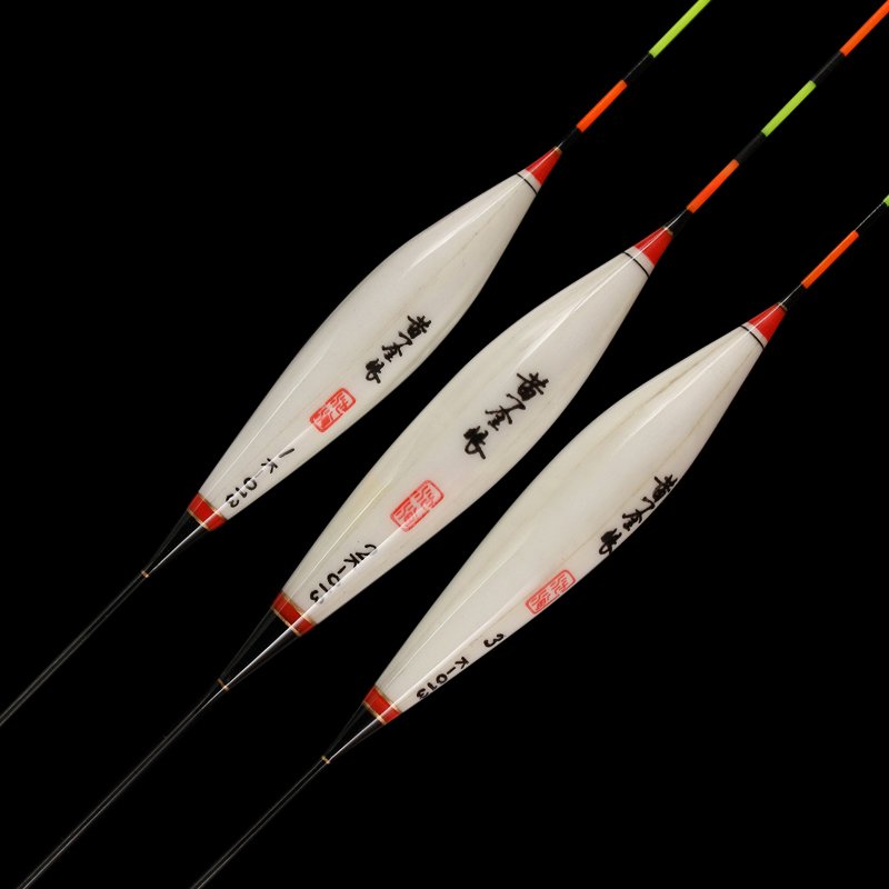 Chihai Golden Eye Float K-013 Shell Peacock Feather Buoy Light Mouth Mixed