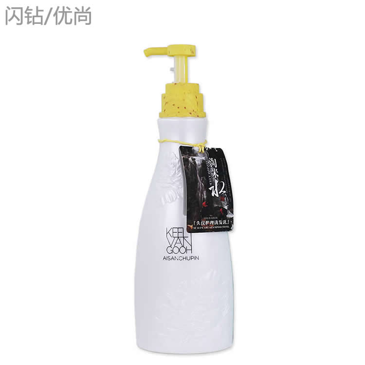 正品优尚闪钻水润淘米水头皮护理洗发乳洗发水500ml清爽滋润柔滑