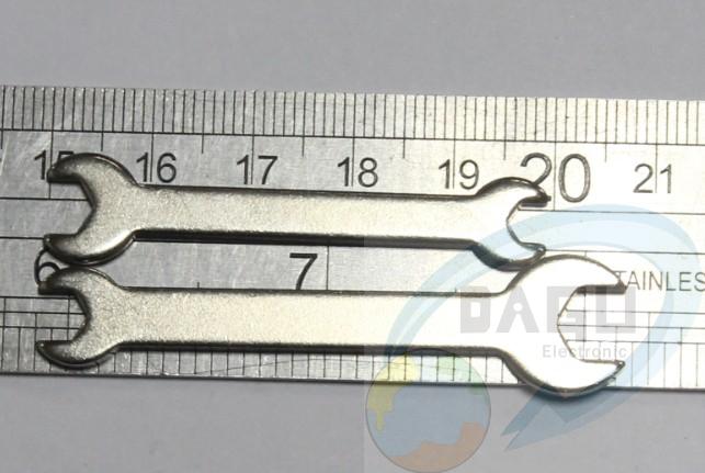 Large Valley Small Wrench M2MM2 5M3M4 Robot Tool Inner Hand Angle Nylon Nut Screw Activity