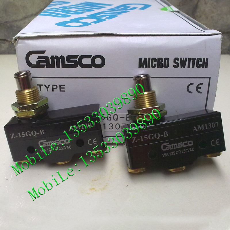 Original Taiwan Sanshi CAMSCO stroke switch Z-15GQ-B micro switch AM 1307 false one penalty ten