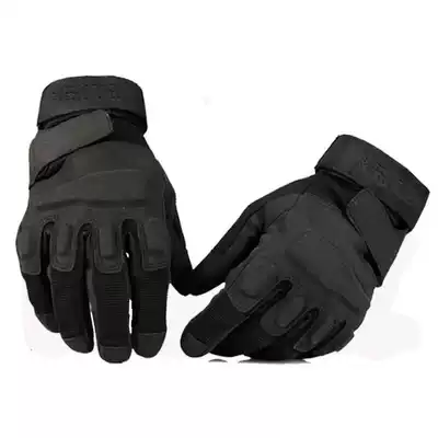 Military fans Special forces tactical fighting half-finger gloves Black Hawk full-finger tactical anti-cutting outdoor sports riding non-slip