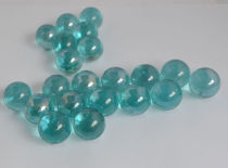 60 2 2cm blue glass marbles marble yo play aquarium decoration childrens toys