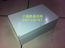 Plastic waterproof box waterproof junction box instrument box F15-1 flat cover outer diameter 230*150 * 85mm