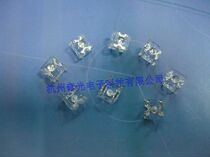 Factory direct high quality LED 3mm four-legged piranha white hair red LED super bright