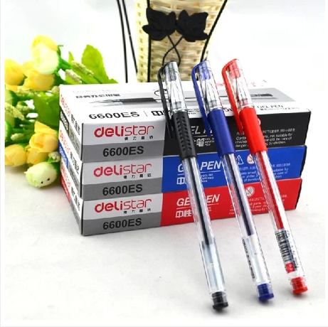 Advanced neutral pen 6600ES bullet 0 5mm black water pen office supplies
