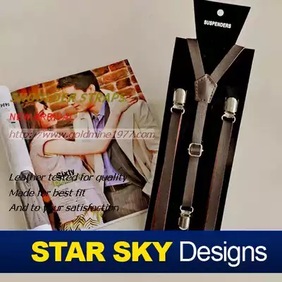 Welcome Mid-Autumn Festival ● Fashion fine shoulder men's baby bag women's baby bag brown leather suspender belt 3 clip BD1204