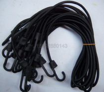 Luggage rope Beef tendon rope Elastic rope Elastic rope Binding rope (black 2 5 meters)Car interior rope