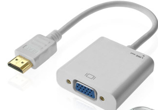 Special price standard HDMI turn VGA converter AppleTV3 high-definition turn VGA connector conversion line projector