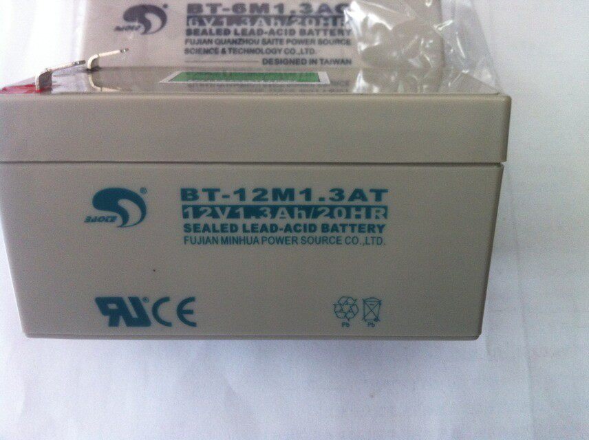 Saite battery battery BT-12M1 3AT(12V1 3Ah 20hr attendance machine security power battery