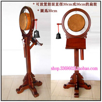 Buddhist supplies * Taiwan Dharma Instruments * Vertical flat drum frame with Drum Emperor Clock