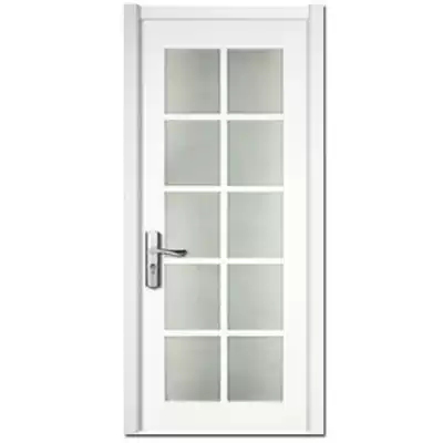 K1 solid wood composite paint door solid wood door composite door set door cosmetic room glass door interior door paint white