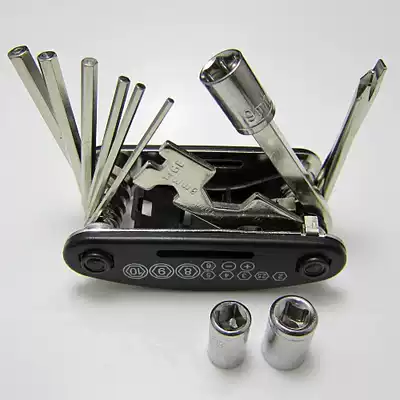 Bicycle tool multi-function combination tool Allen wrench screwdriver bicycle repair tool