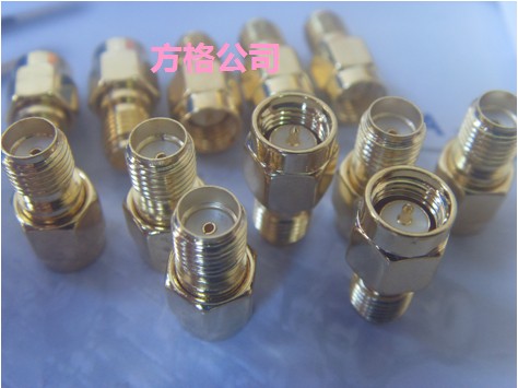 SMA male head to SMA female head, inner screw inner needle, outer screw inner hole adapter, SMA test head, net distribution