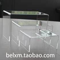 Shopping mall Display supplies stool several children Product Display stand Display steps transparent plexiglass display table
