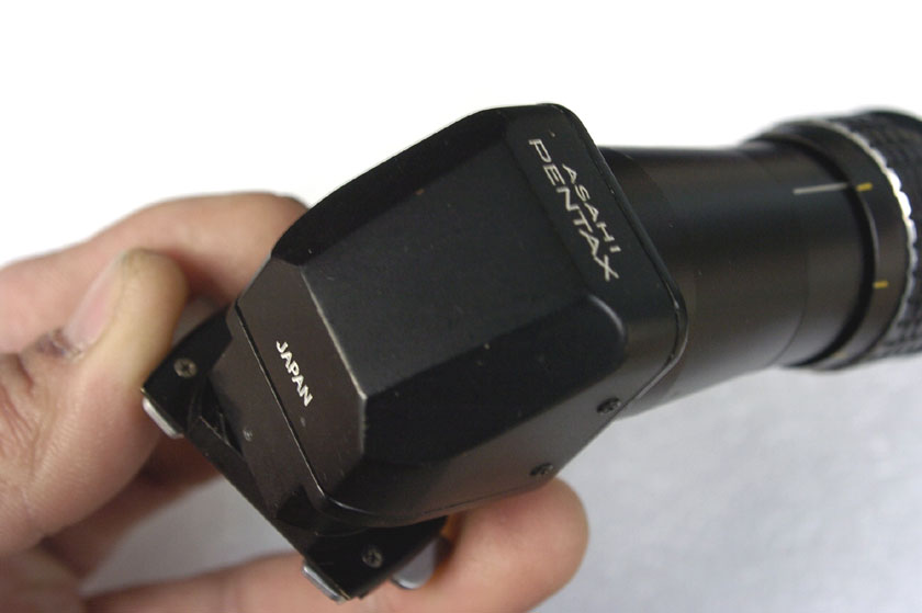 Japan Pentax macro photography right-angle viewfinder macro skin cavity good helper color good lens new