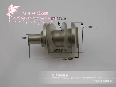 Wire rope hanging code Small medium code glass clip hanging piece Wire rope glass accessories