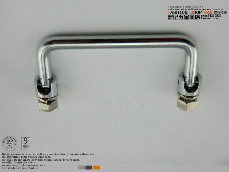 Folding handle LS506 movable handle distribution cabinet handle with screw nut PL004