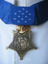 (Replica) American Medal of Honor (NAVY and USMC early dark blue ribbon version)