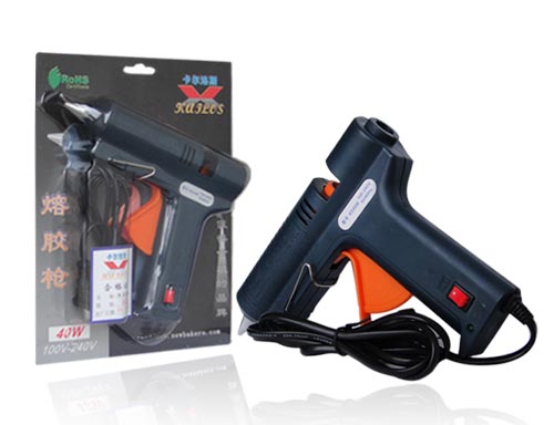 Karlos hot glue gun 40-60W glue gun with switch high glue stick electric glue gun